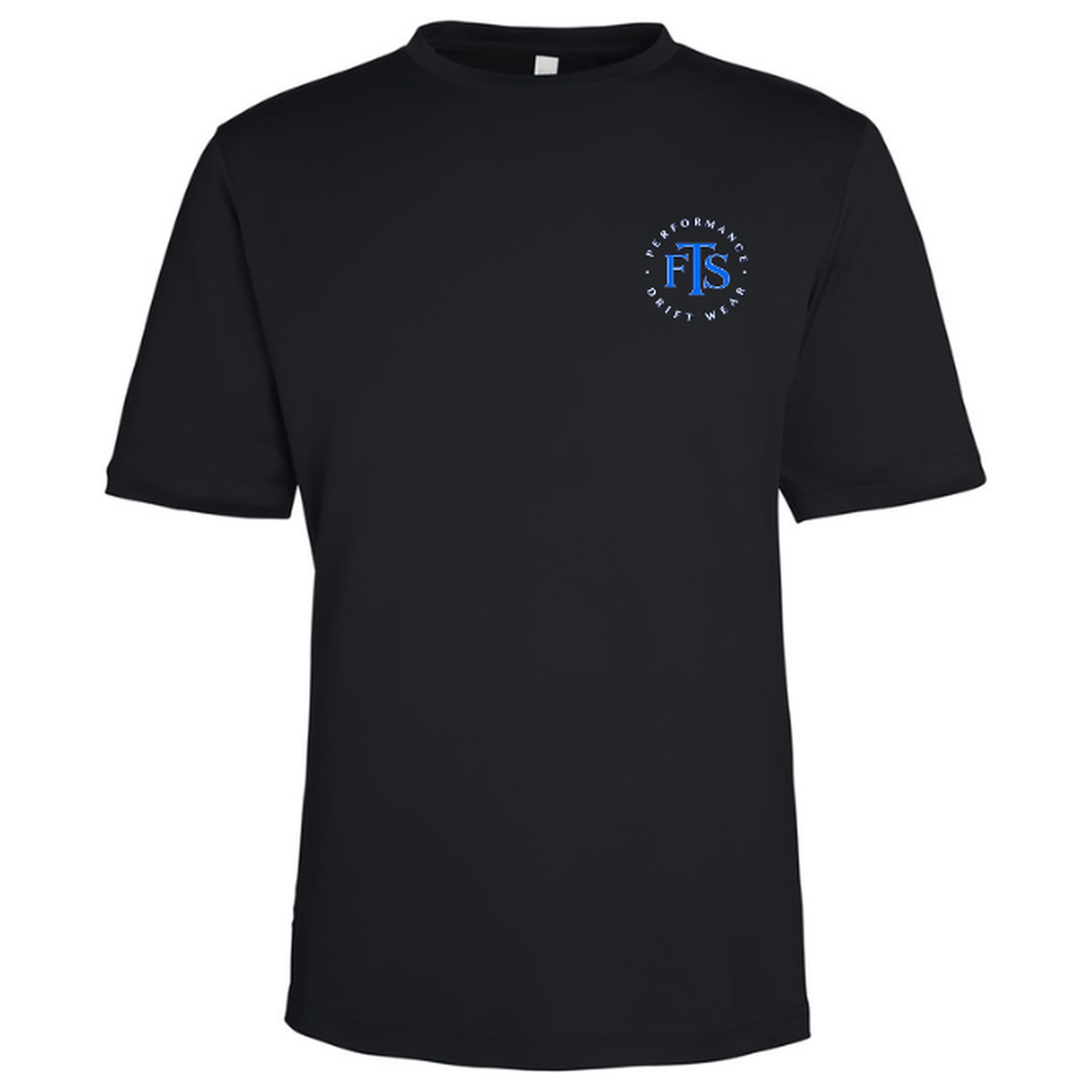 Redfish Art – Men's Short Sleeve - Black - Front