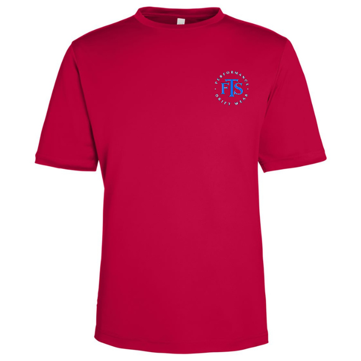 Redfish Art – Men's Short Sleeve - Classic Red - Front