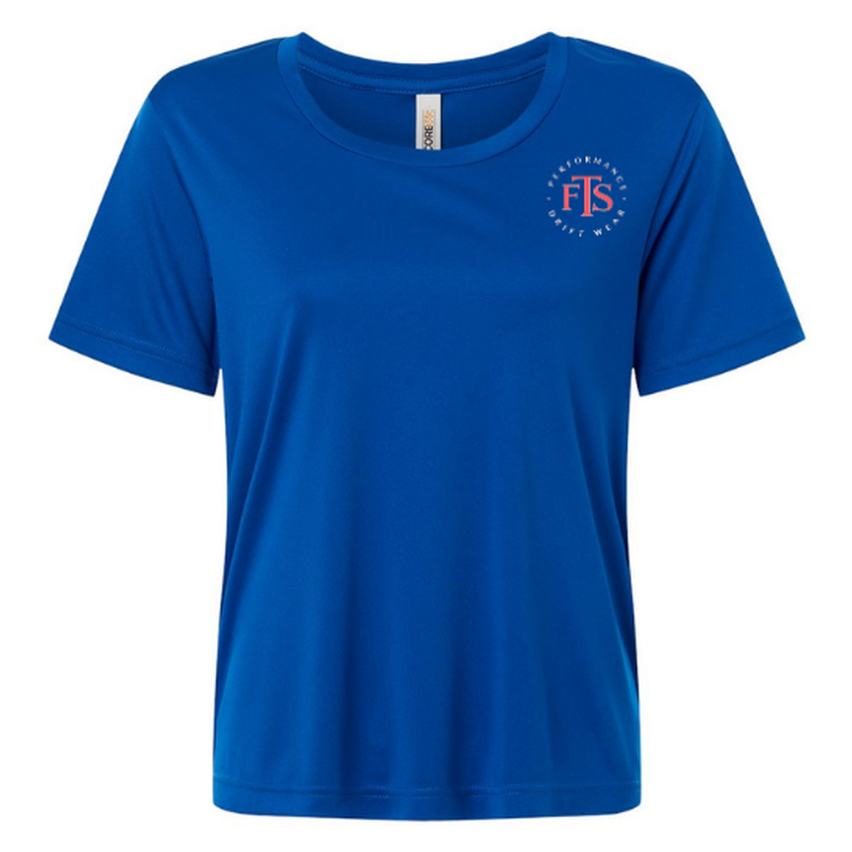 Saltwater Sweetheart SS in True Royal, front view - womens short sleeve performance fishing shirt by Fishing The Shallows