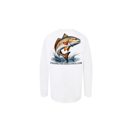 Redfish Art 2 – Youth Long Sleeve — back