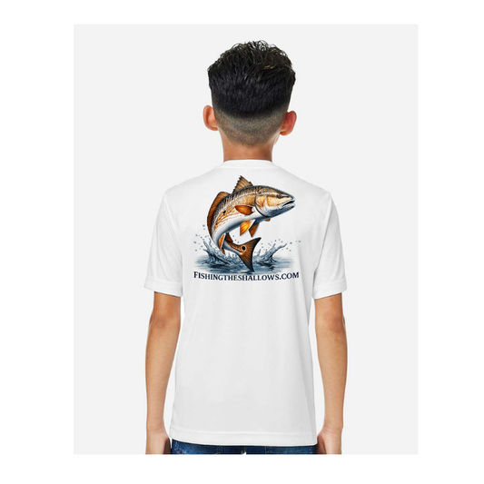 Redfish Art 2 – Youth Short Sleeve — back