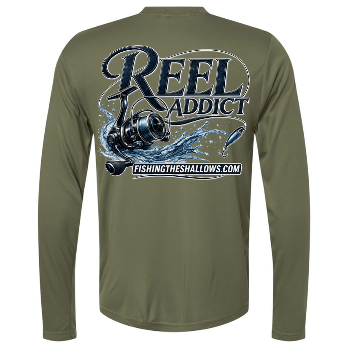 Reel Addict – Men's Long Sleeve