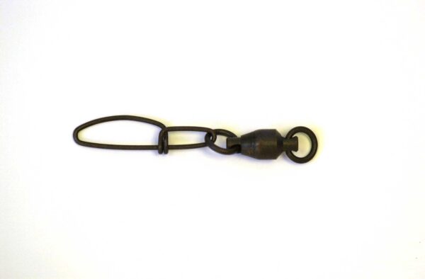 Eagle Claw Swivel-Black Ball Bearing w-Coastlock Snap 3ct Size 3