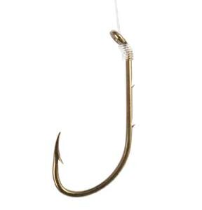 Eagle Claw Baitholder Snelled Hook Size 1-0