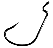 Gamakatsu G-Lock Hook Size 1-0 6ct