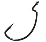 Gamakatsu EWG Monster Hook Black Size 6-0 4ct