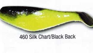 Luckie Strike Shad Minnow MC 5″ 10ct Silk Chart-Black Back