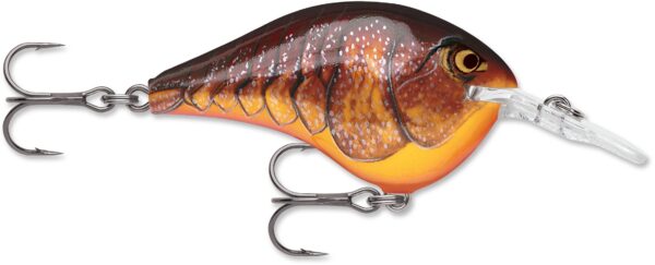 Rapala DT Series 6' 3-8 2" Dark Brown Crawdad