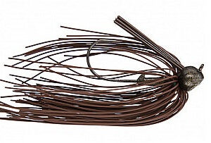 Buckeye Football Mop Jig 1-2oz Brown