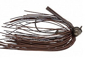 Buckeye Football Mop Jig 3-4oz Brown