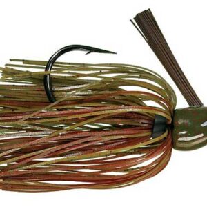 Strike King Hack Attack Jig 1-2oz Green Pumpkin Craw