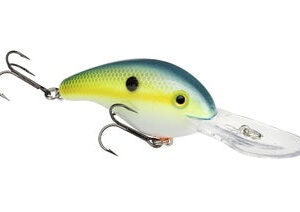 Strike King Series 5XD – 5-8oz Chartreuse Sexy Shad