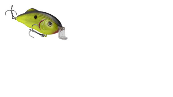 Strike King Hybrid Hunter Shallow 1-2oz  1-3ft Chartreuse with Black Back