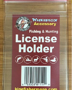 Kingfisher License Holder 2.75″ x 4″