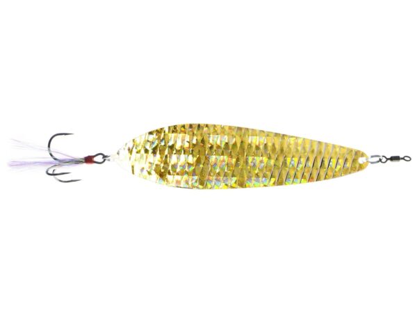 Nichols Bass Mafia Little Larry Spoon Shattered Glass Gold 3-4oz