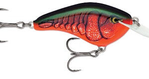 Rapala Ott Garage Slim 6′ 1-2 2.75″ Red Crawdad