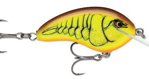 Rapala Ott Garage Tiny 4′ 5-16 2.25″ Mossy Chart Craw