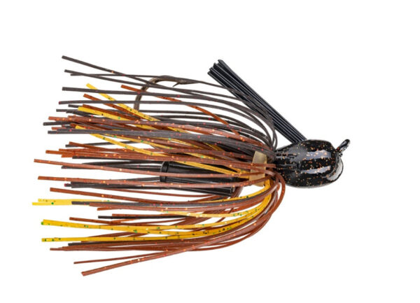 Strike King Rattlin Pro Model Jig 3-8oz Black-Brown Amber