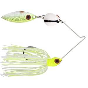 Strike King Red Eyed Special 3-16oz Spinnerbait Chartreuse-White