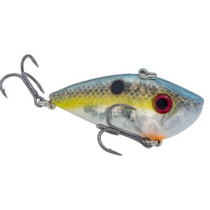 Strike King Red Eye Shad 3-8oz Clear Ghost Sexy Shad