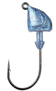 Strike King Squadron Swimbait Head 1-4oz 3ct Blue Glimmer