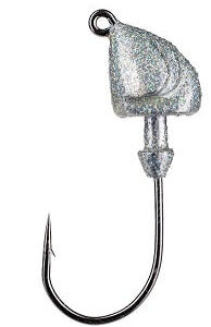 Strike King Squadron Swimbait Head 3-4oz 3ct Silver Bling 6