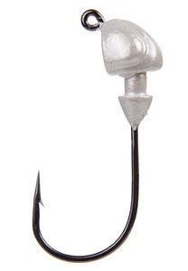 Strike King Squadron Swimbait Head 3-8 2ct Pearl