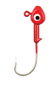 Eagle Claw Saltwater Fish Head 1-4oz 10ct Red