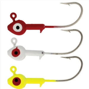 Eagle Claw Saltwater Fish Head 1-4oz 10ct Assorted