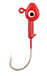 Eagle Claw Saltwater Fish Head 1-8oz 10ct Red