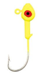 Eagle Claw Saltwater Fish Head 3-8oz 10ct Chartreuse