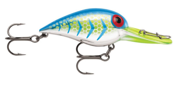 Storm Wiggle Wart 2" 3-8 Blazin' Blue UV