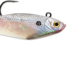 Storm WildEye Swim Shad 2″ 1-8oz 3ct Pearl