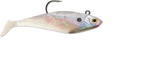 Storm WildEye Swim Shad 2" 1-8oz 3ct Pearl