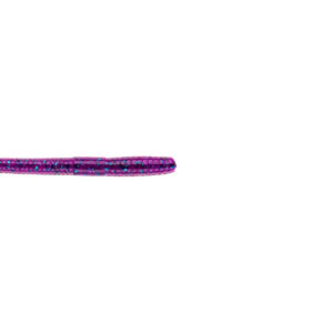 NetBaitBF Finesse Worm 4.75in Junebug 20ct