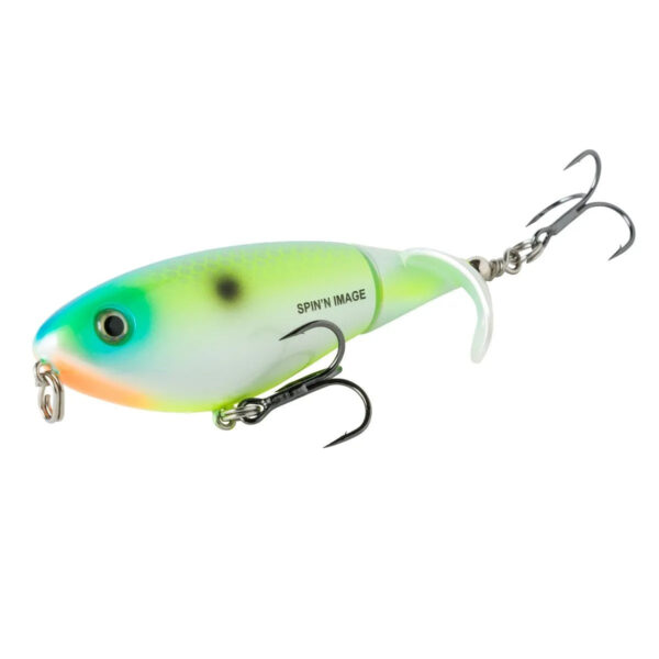 Heddon Spin'N Image 3.5" 1-2oz Citrus Silver