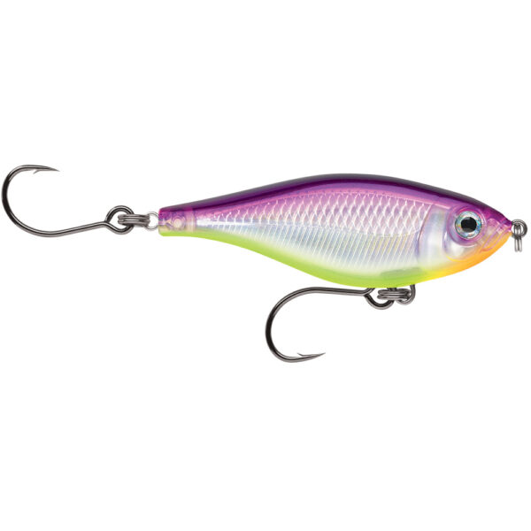 Rapala X-Rap Twitchin Mullet 2-1-2" Purple Chartreuse