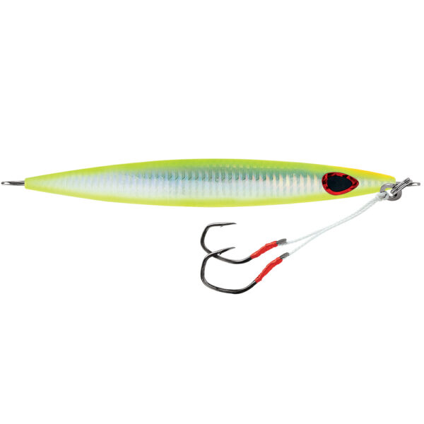 Williamson Kensaki 120 Jig - 5.25" - 4.25oz - UV Chartreuse Glow Zebra - Image 2