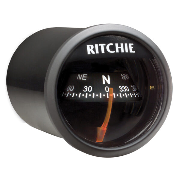 Ritchie X-23BB RitchieSport Compass - Dash Mount - Black-Black