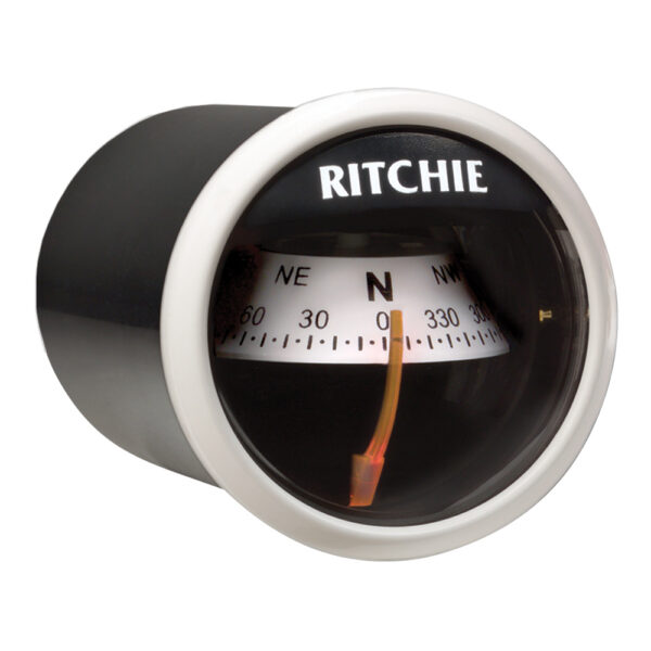 Ritchie X-23WW RitchieSport Compass - Dash Mount - White-Black