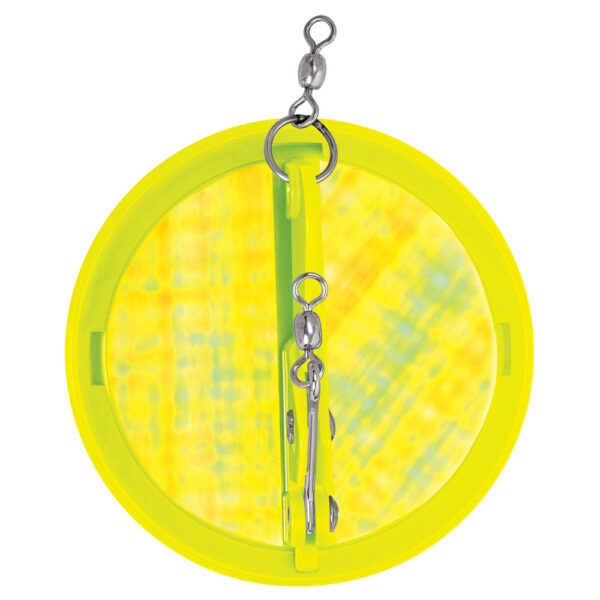 Luhr-Jensen 2-1-4" Dipsy Diver - Chartreuse-Silver Bottom Moon Jelly