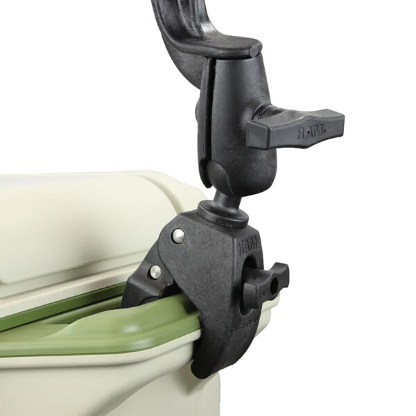 RAM Mount RAM Tube Jr. Rod Holder w-Revolution Arm  Tough-Claw Base - Image 2