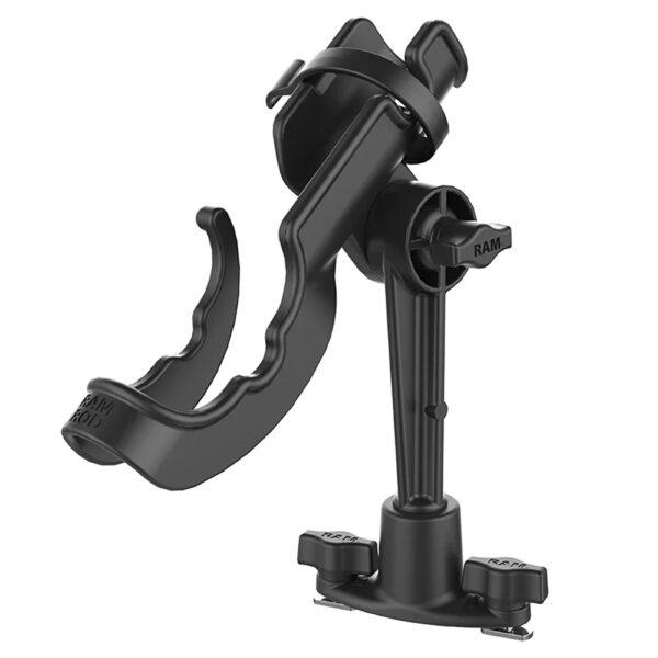 RAM Mount RAM ROD Fishing Rod Holder w-Dual T-Bolt Track Base