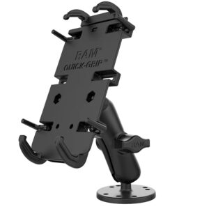 RAM Mount RAM Quick-Grip XL Spring-Loaded Phone Mount w-Drill-Down Base