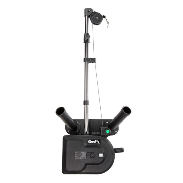 Scotty 1116 Propack 60" Telescoping Electric Downrigger w- Dual Rod Holders and Swivel Base - Image 3