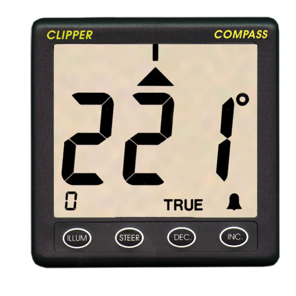 Clipper Compass System w-Remote Fluxgate Sensor