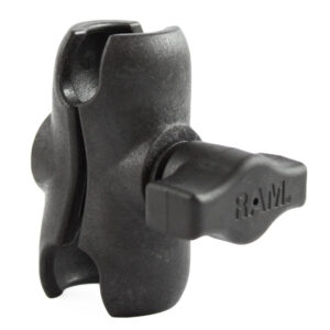 RAM Mount Composite Short Double Socket Arm f-1″ Ball