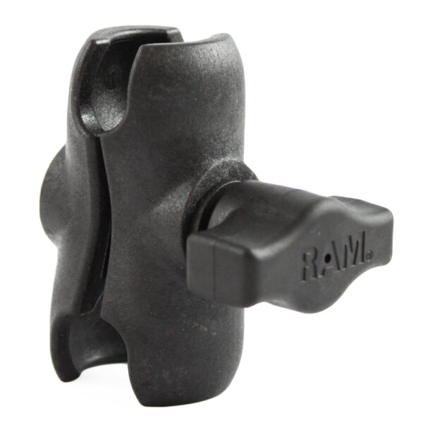 RAM Mount Composite Short Double Socket Arm f-1" Ball