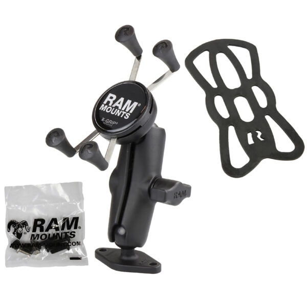 RAM Mount Universal X-Grip Holder Diamond Base Surface Mount - Image 2