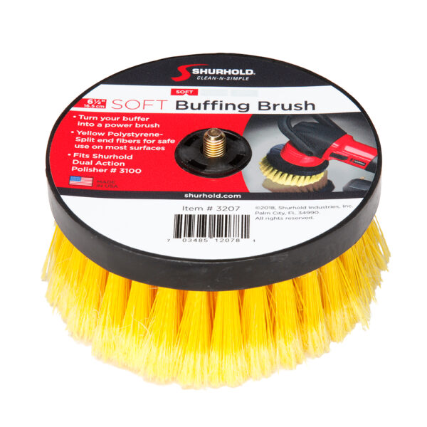 Shurhold 6-" Soft Brush f-Dual Action Polisher